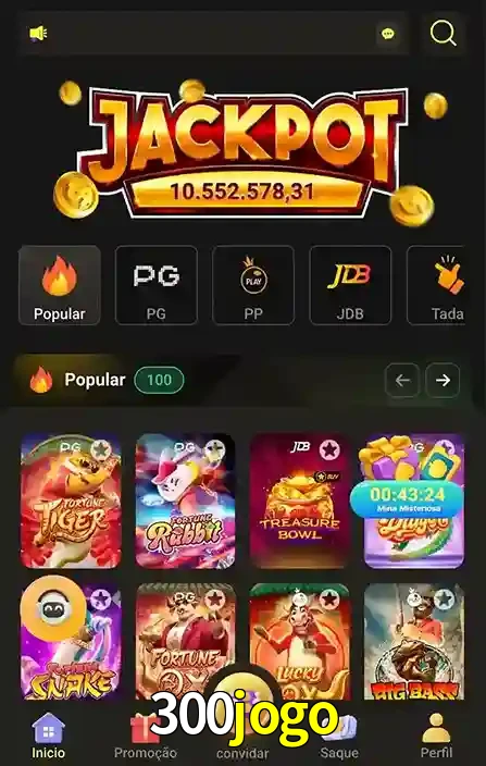 Promoções Especiais no 300jogo App